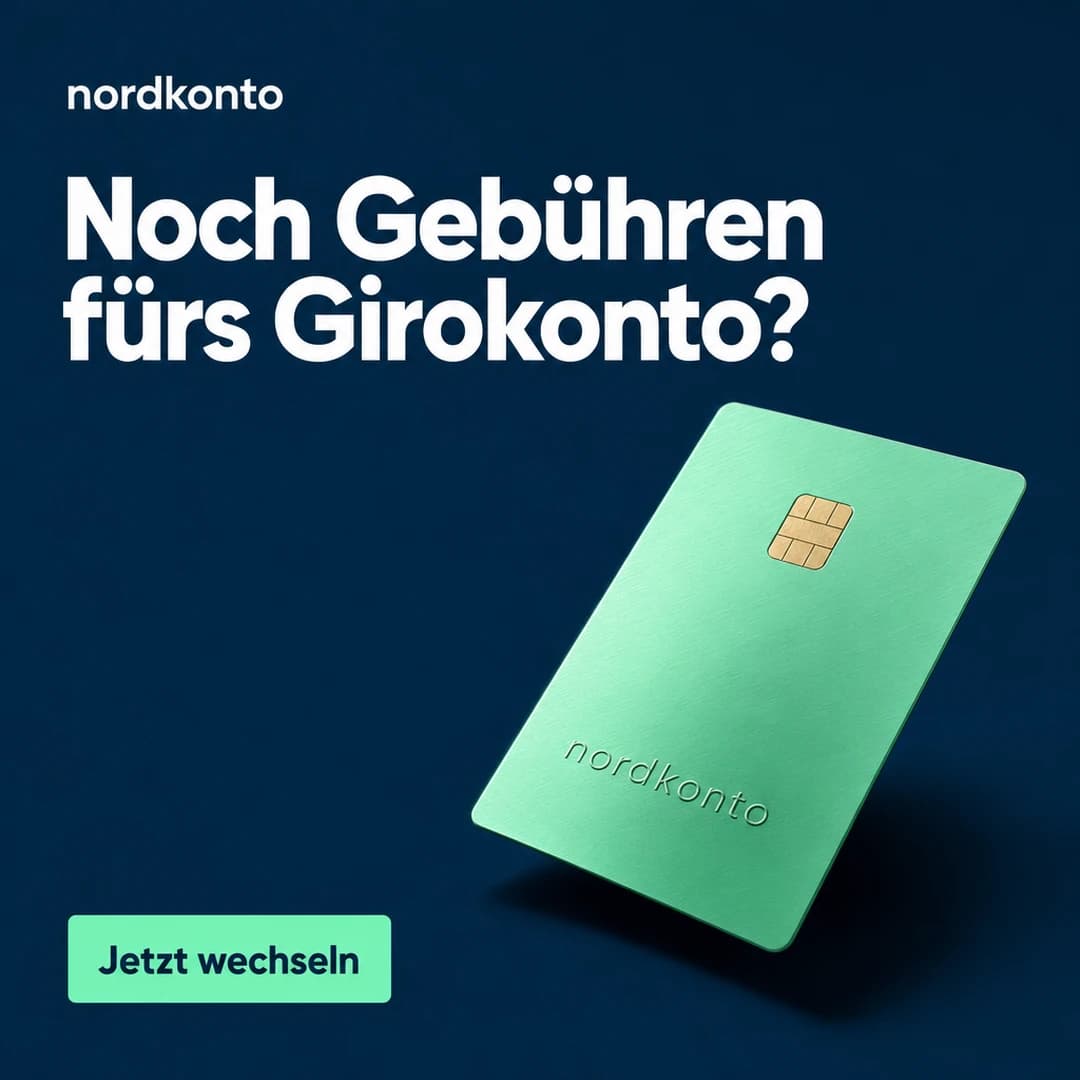 Beispiel-Anzeige einer fiktiven Bank: Noch Gebühren fürs Girokonto?